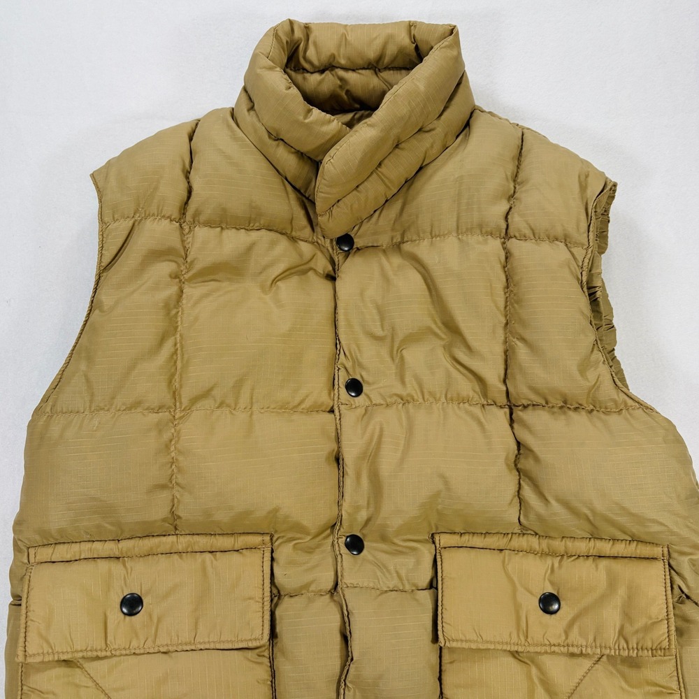 Himalayan Industries Vintage 80s Down Puffer Vest Mens Large USA
